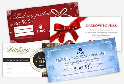 Dárkové poukazy / Voucher <br/> <small> upravíme dle vaší potřeby</small>