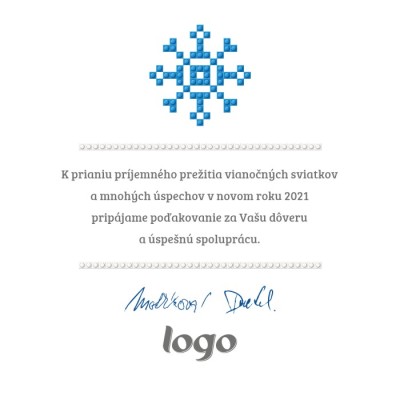 Vianočn&eacute; želanie CT-158